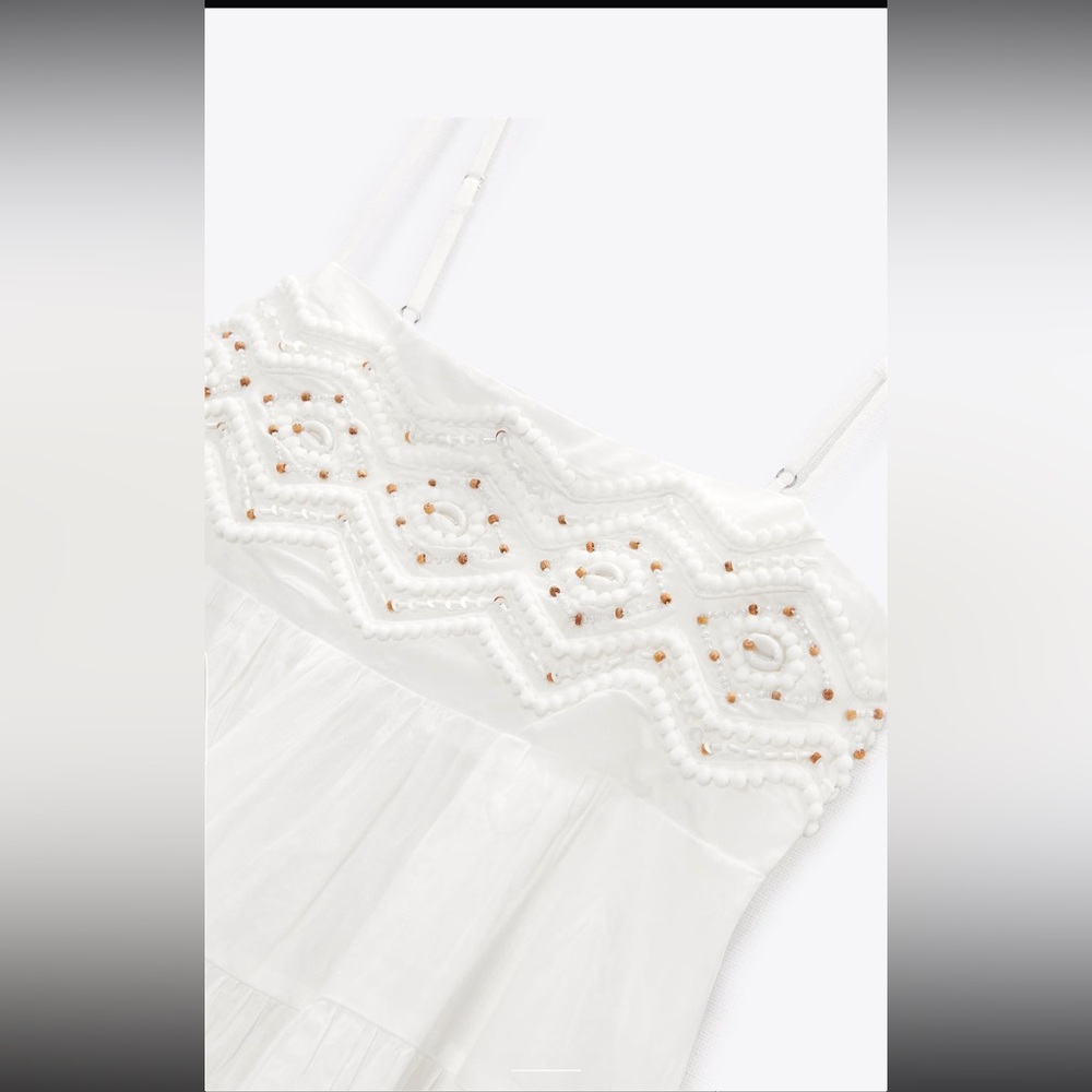 Beaded mini dress